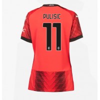 AC Milan Christian Pulisic #11 Heimtrikot Frauen 2023-24 Kurzarm